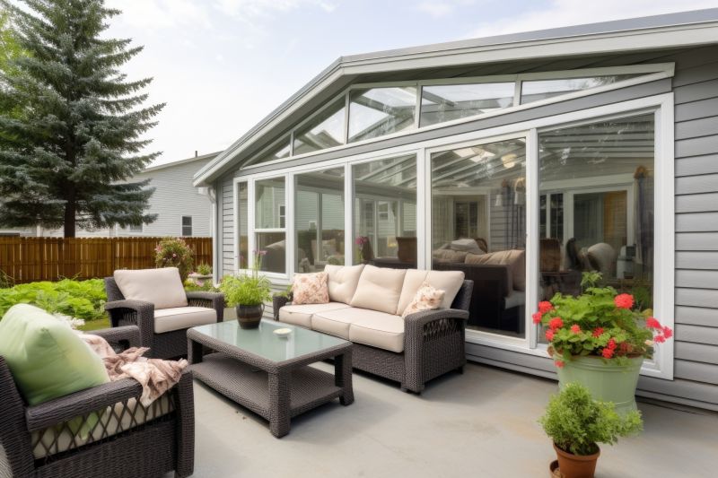 Modern Sunroom Interior